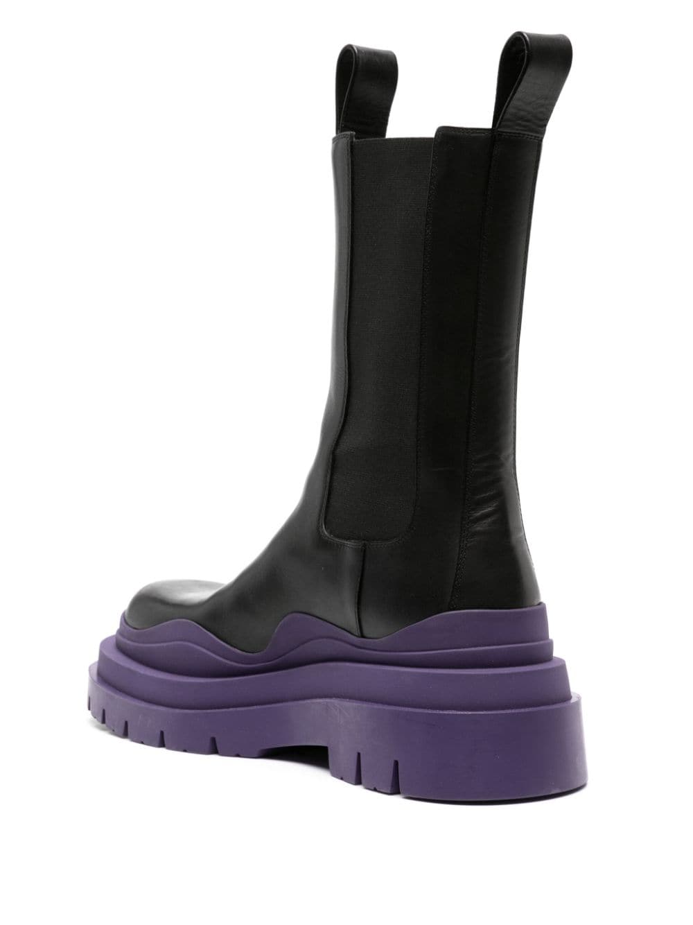 Bo*te*ga ve*ne*ta  tire leather chelsea boots