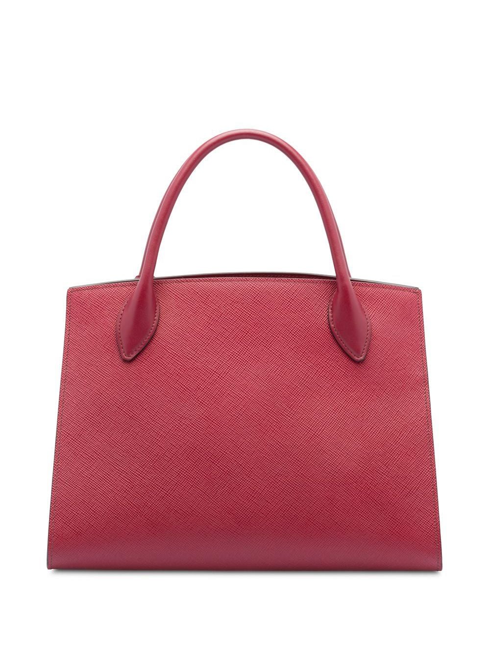 Pra*a monochrome tote bag