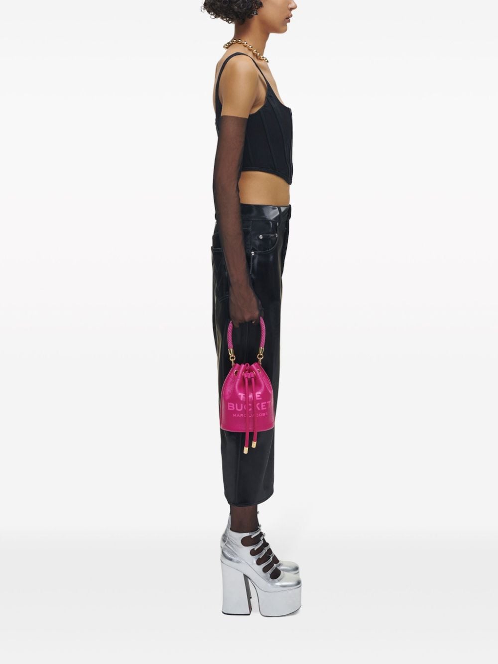 Marc Jacobs The Leather Mini Bucket bag
