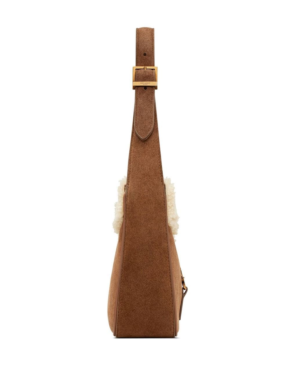 Saint Laurent logo-plaque shoulder bag
