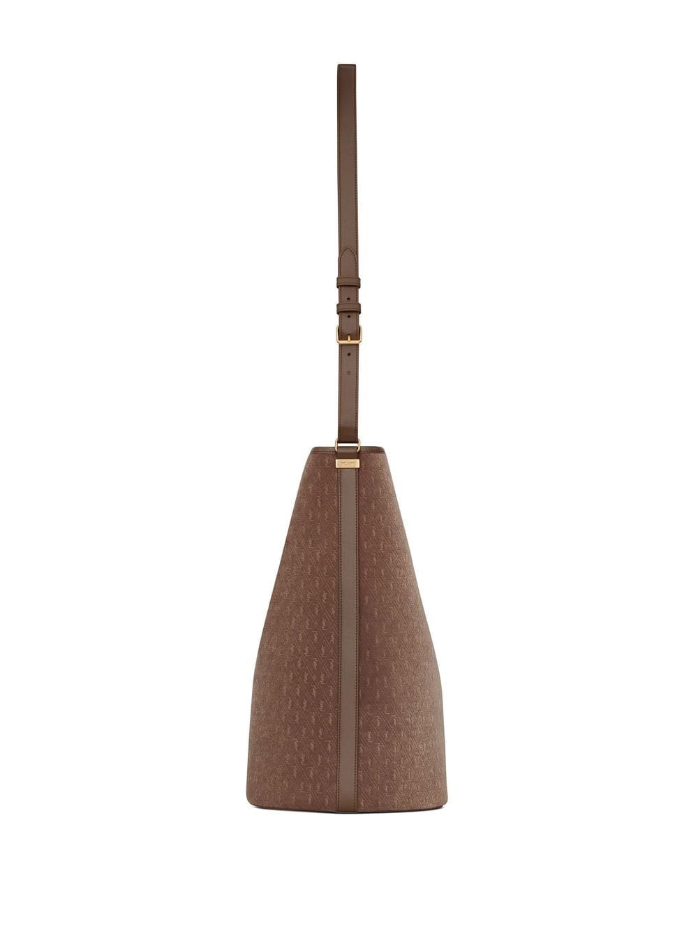 Saint Laurent embroidered monogram bucket bag