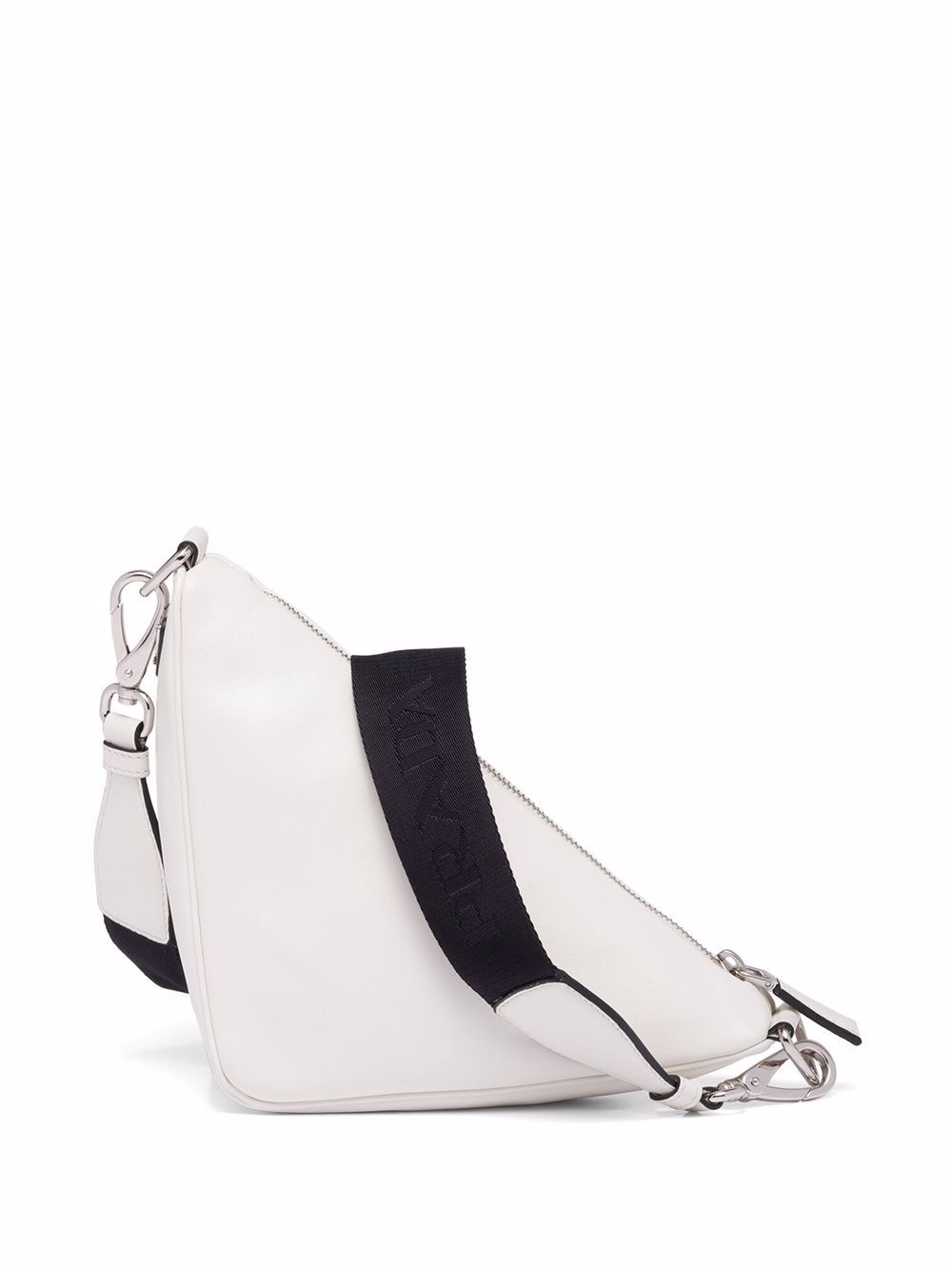 Pra*a logo plaque shoulder bag