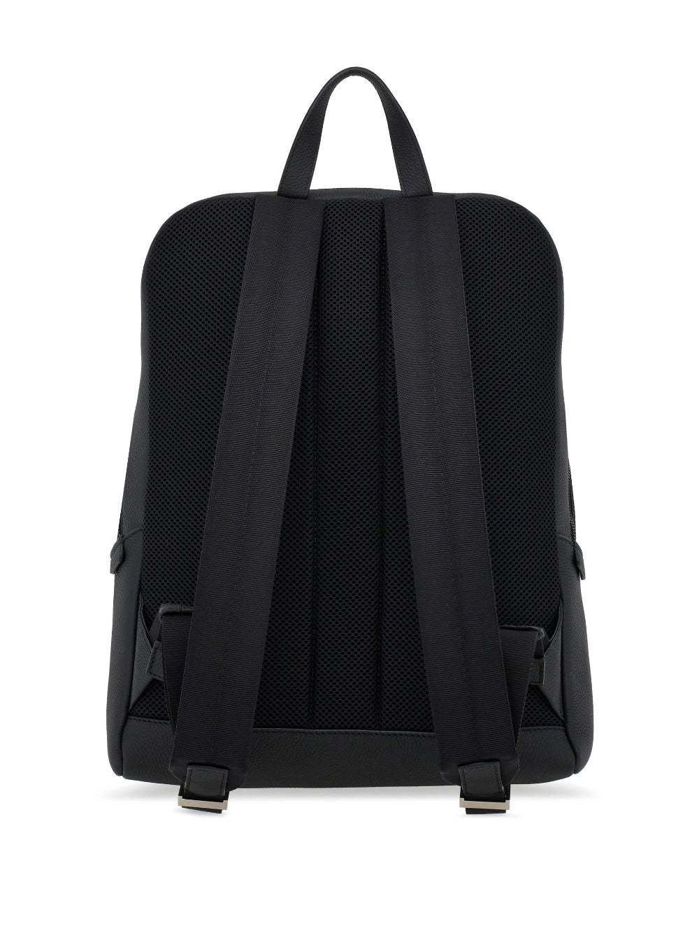 Ferragamo embossed-logo leather backpack