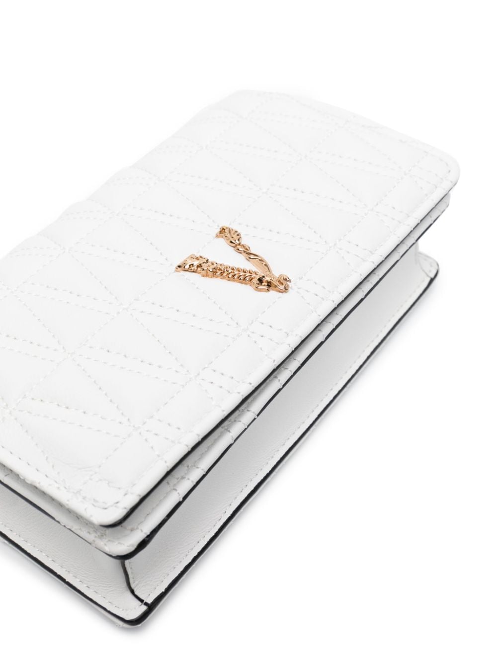 Versace Virtus leather crossbody bag