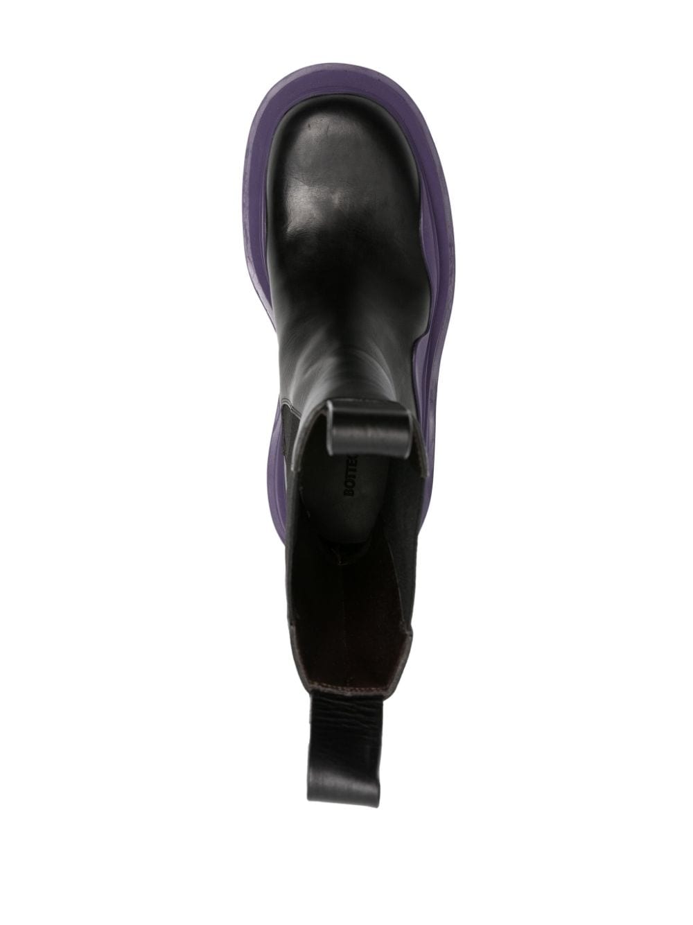 Bo*te*ga ve*ne*ta  tire leather chelsea boots