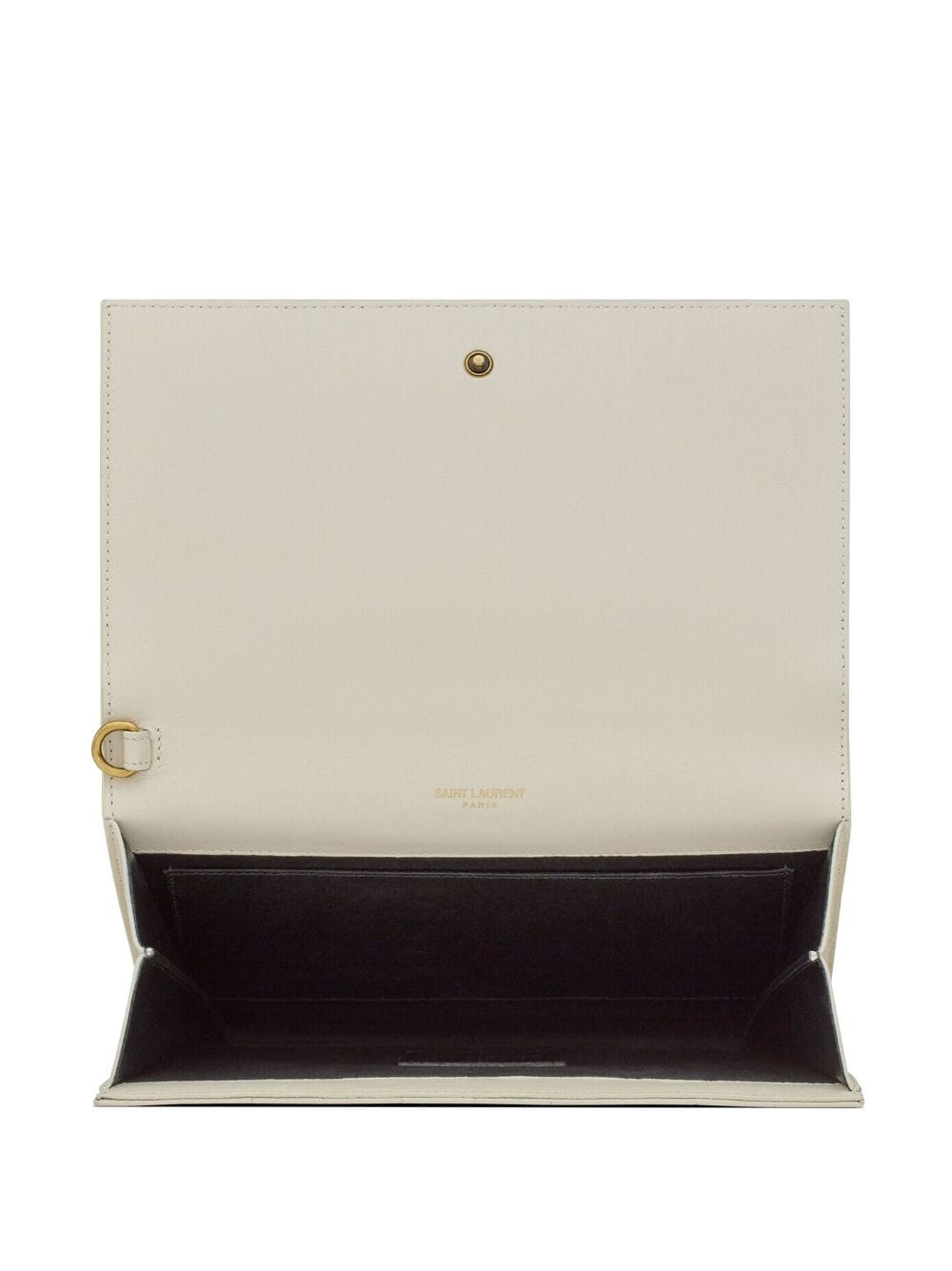Saint Laurent Cassandre quilted leather clutch bag