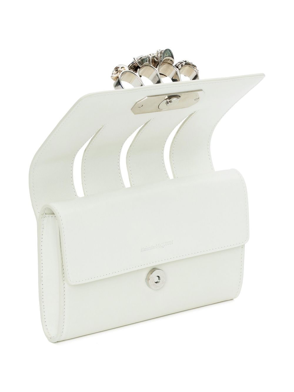 Alexander McQueen The Slash leather crossbody bag