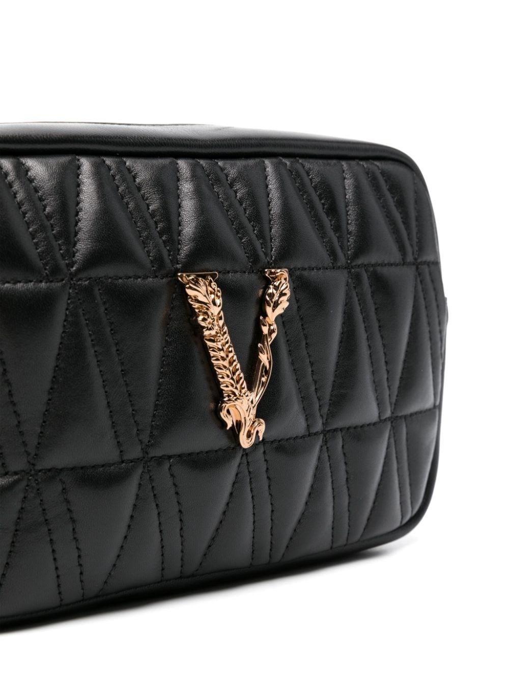 Versace Virtus quilted crossbody bag