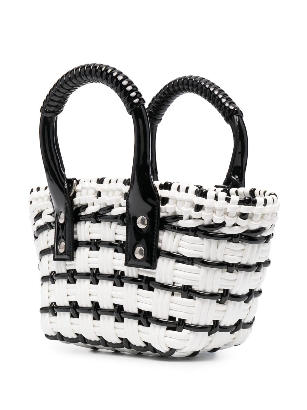 Ba*len*cia*ga xxs bistro basket tote bag