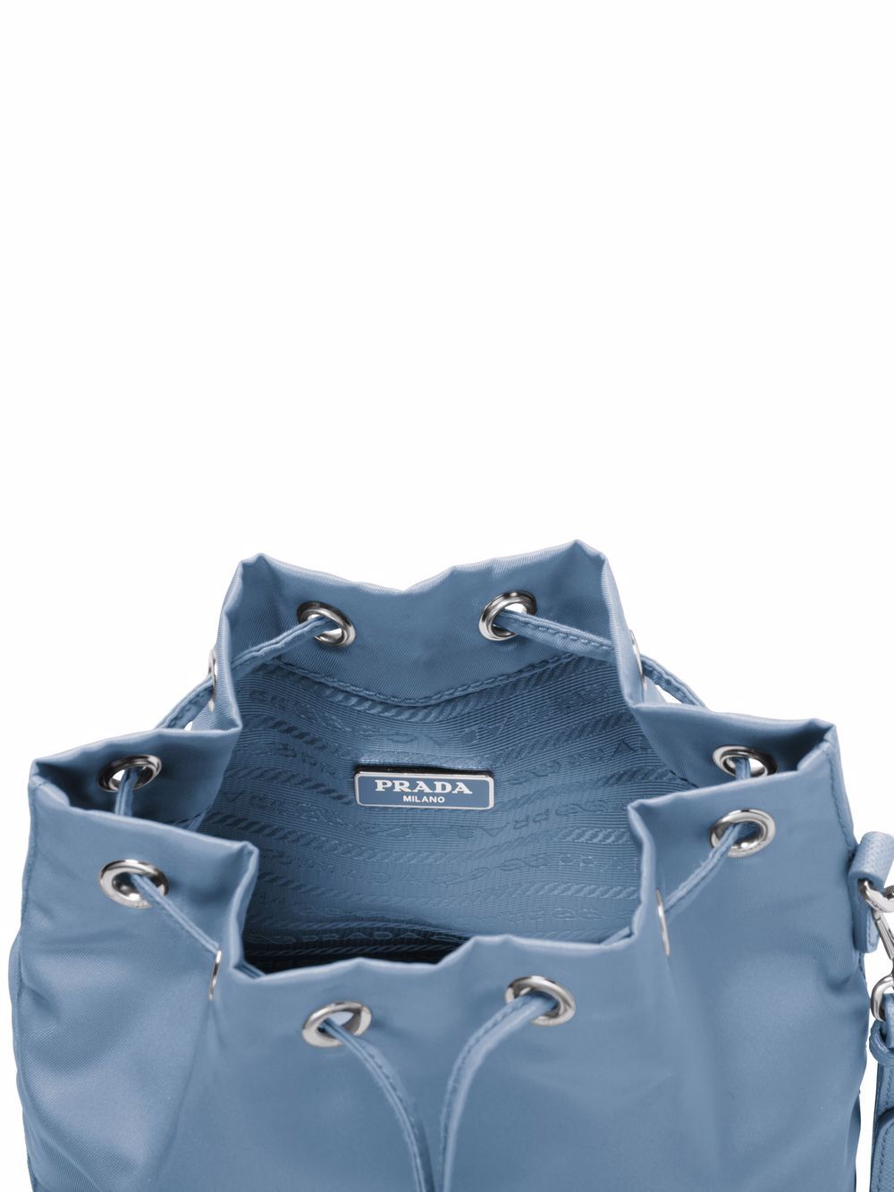 Pra*a mini re-nylon bucket pouch