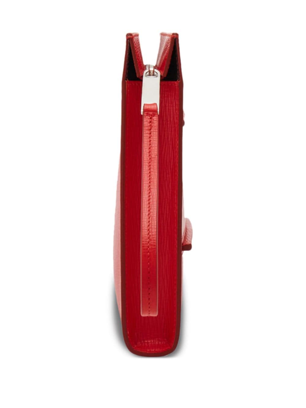 Ferragamo logo-print leather document holder
