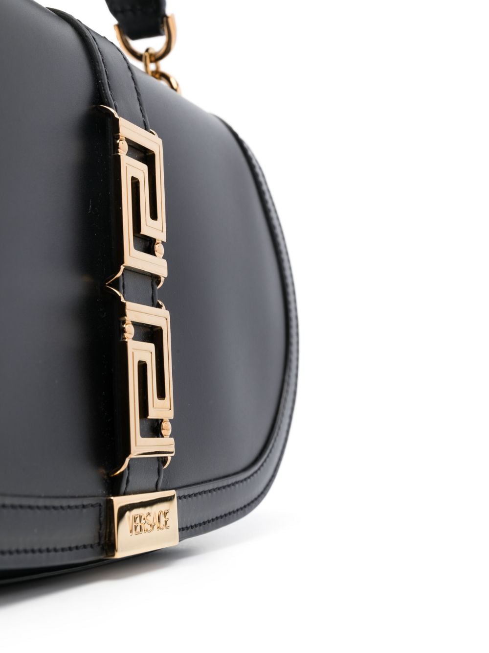 Versace Greca Goddess leather shoulder bag