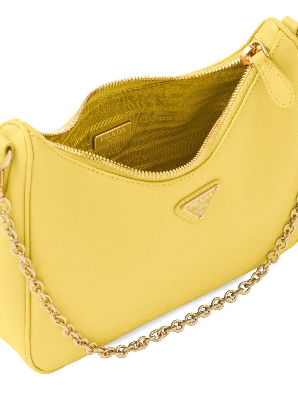 Pra*a re-edition 2005 leather shoulder bag