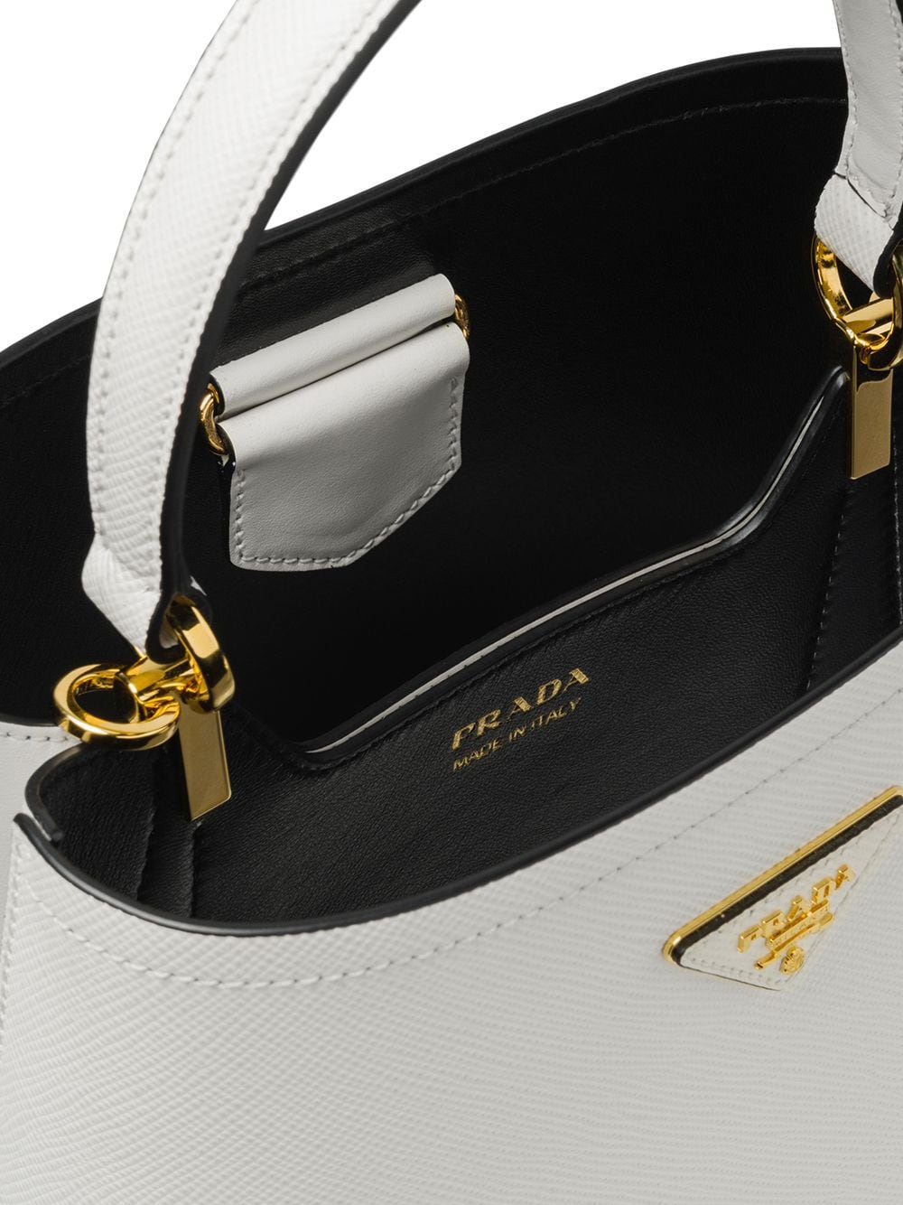 Pra*a double bucket bag