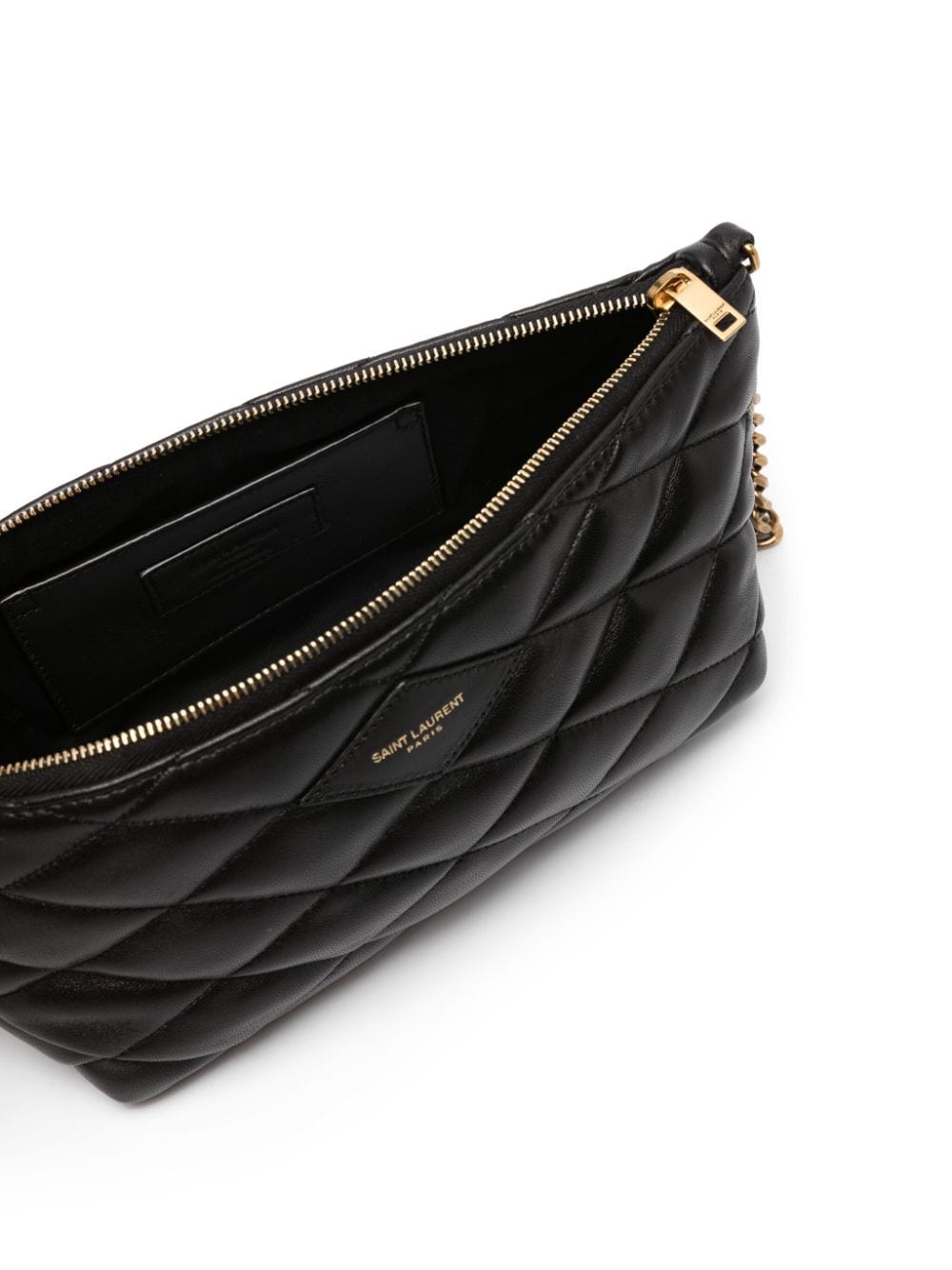 Saint Laurent diamond-quilted leather mini bag