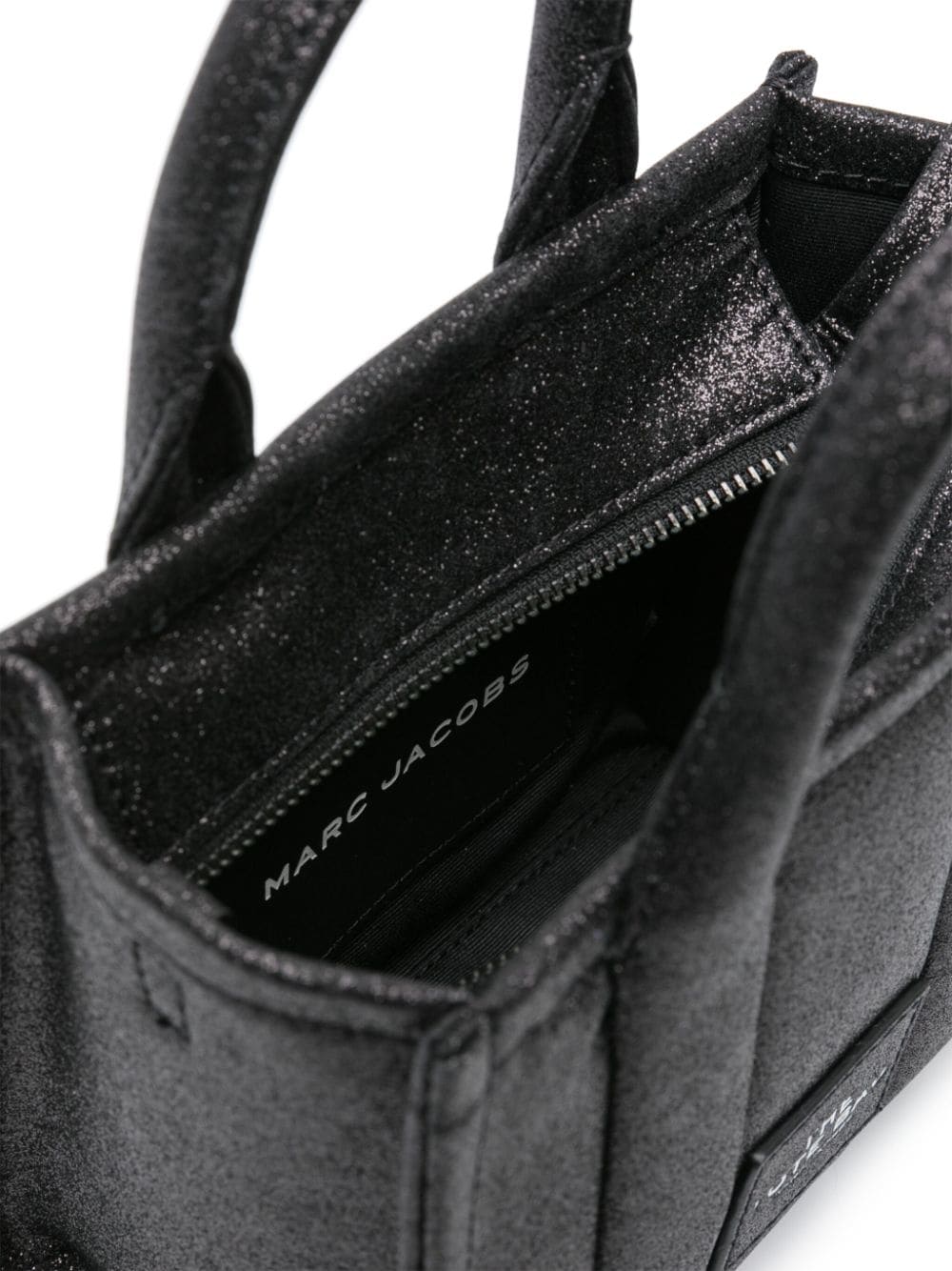 Marc Jacobs mini The Galactic glitter tote bag