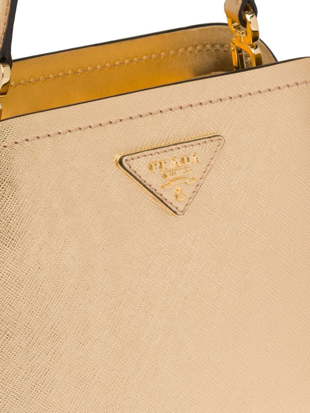 Pra*a logo-detail tote bag