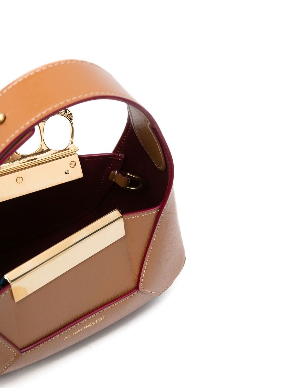 Alexander McQueen The Jewelled leather mini bag