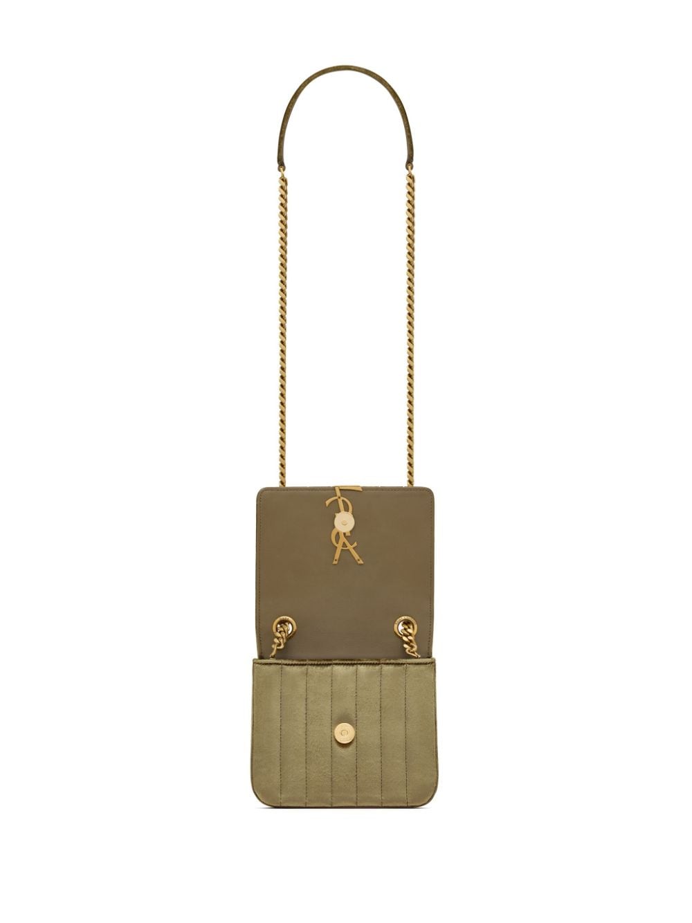 Saint Laurent small Vicky velvet crossbody bag