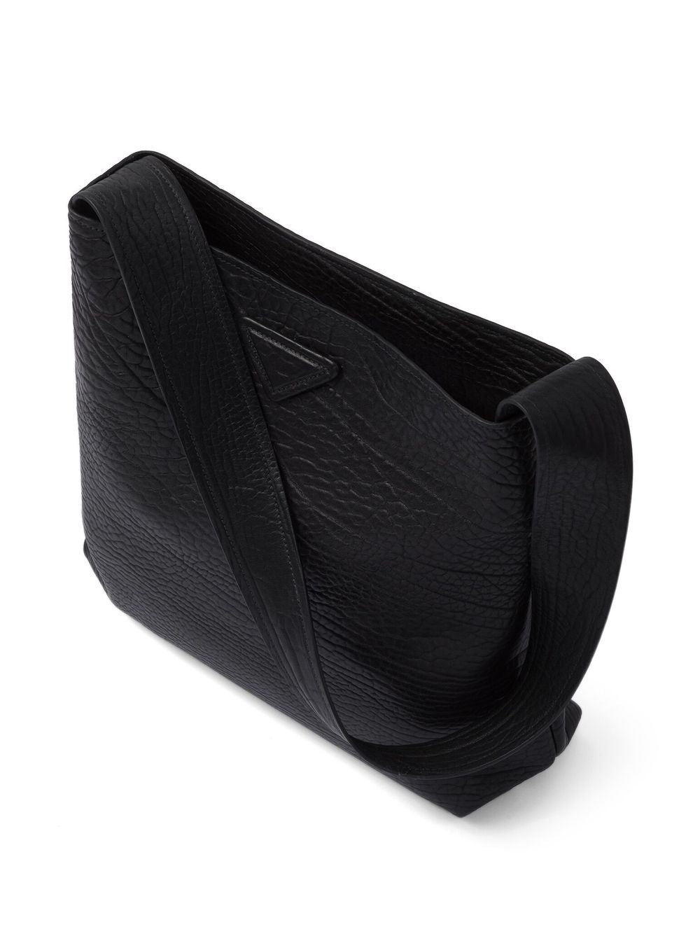 Pra*a grained leather tote bag