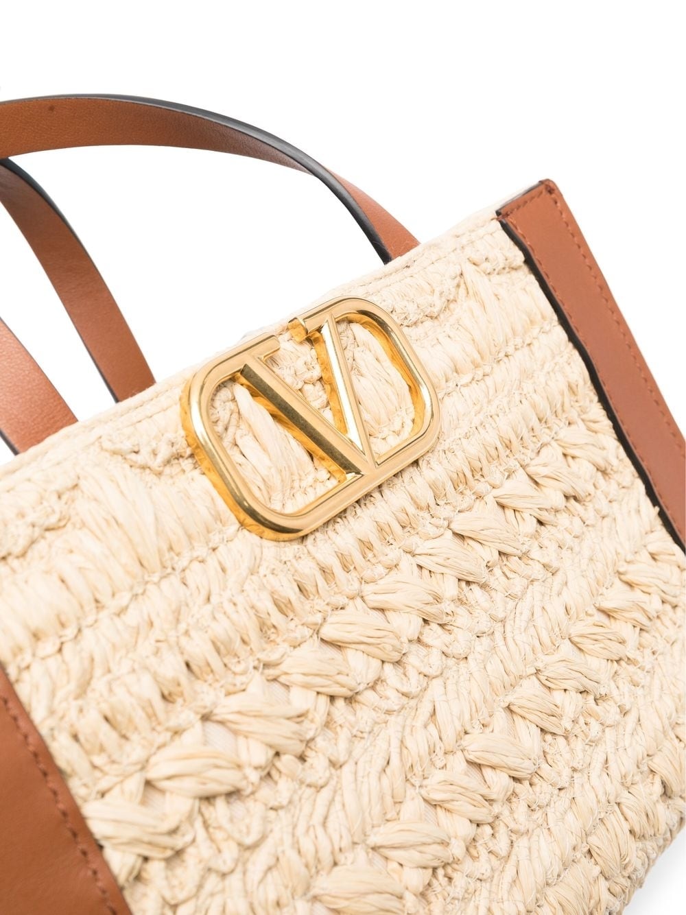 Valentino Garavani VLogo woven tote bag