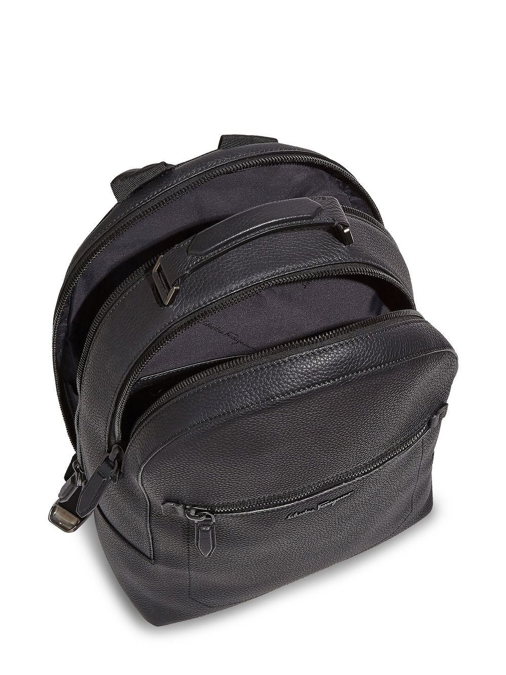 Ferragamo embroidered logo backpack