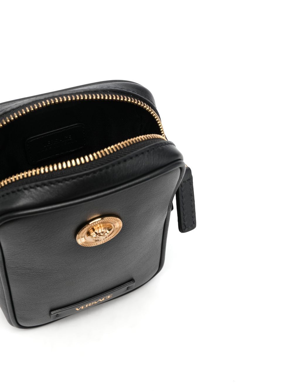 Versace Medusa plaque messenger bag