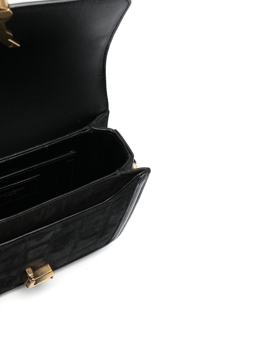Saint Laurent YSL logo-plaque shoulder bag