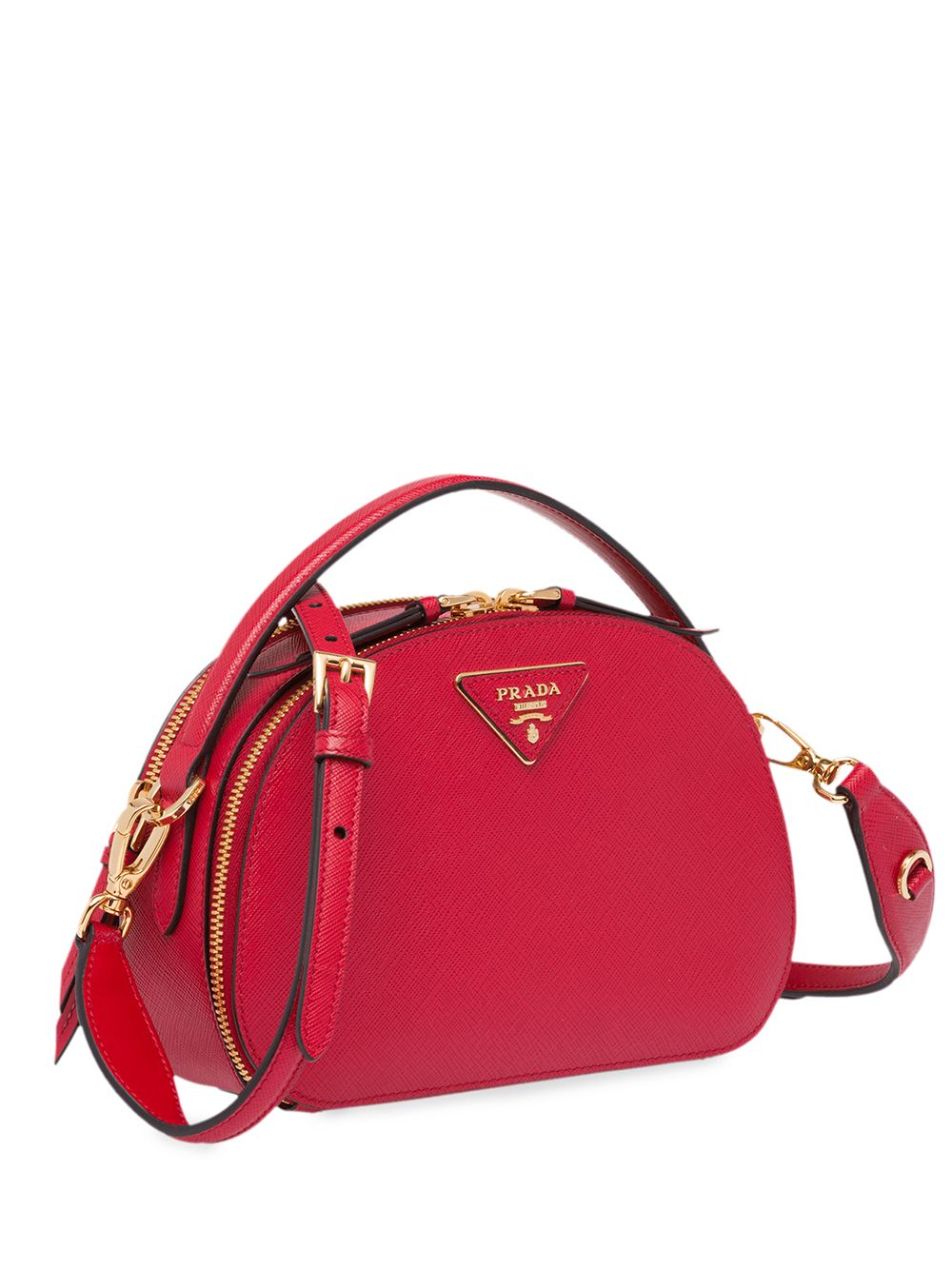 Pra*a small Pra*a spectrum nappa leather bag
