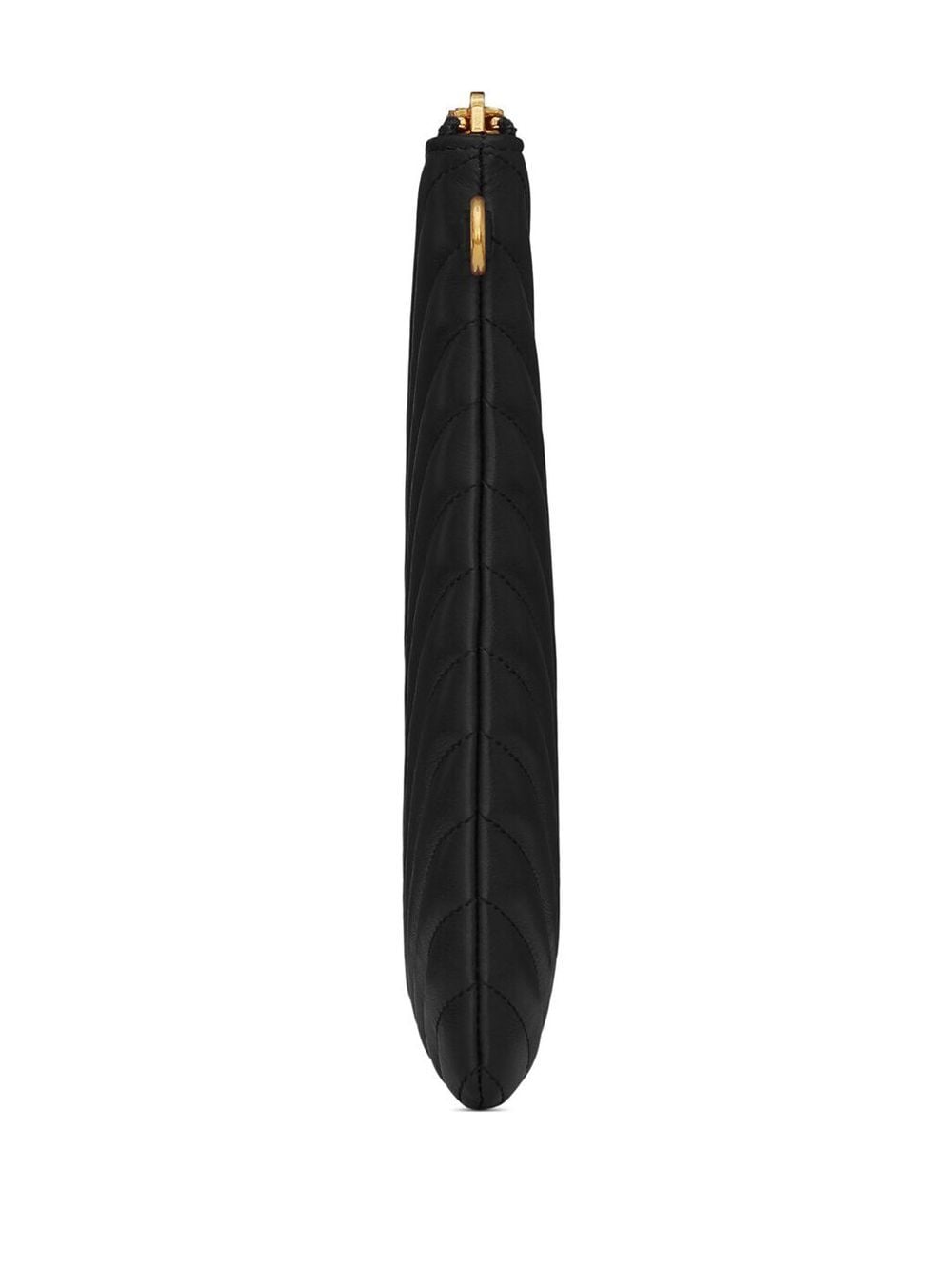 Saint Laurent quilted monogram clutch bag