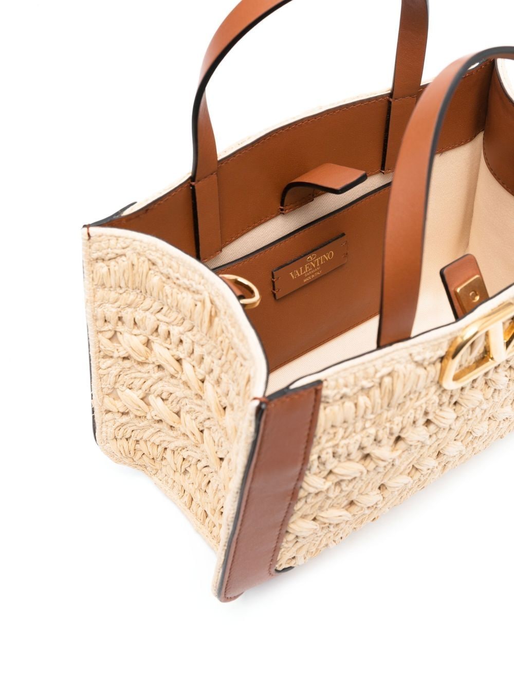 Valentino Garavani VLogo woven tote bag