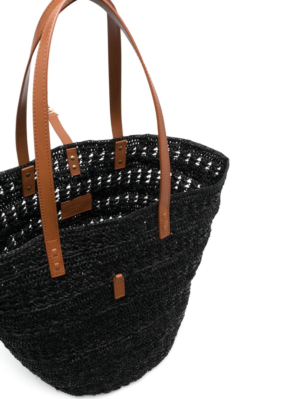 Saint Laurent YSL plaque tote bag