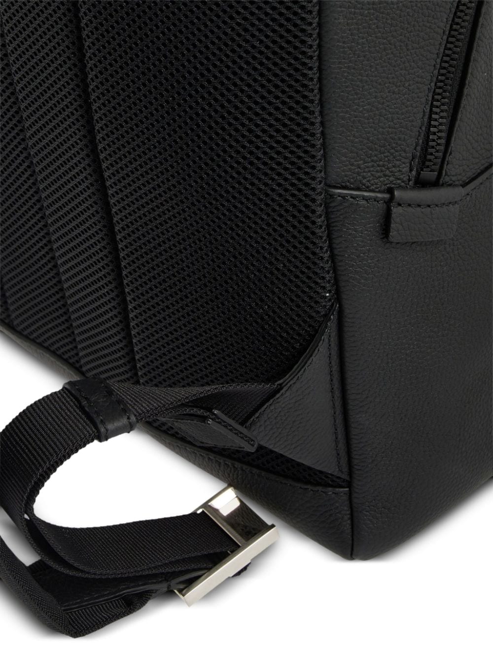 Ferragamo embossed-logo leather backpack