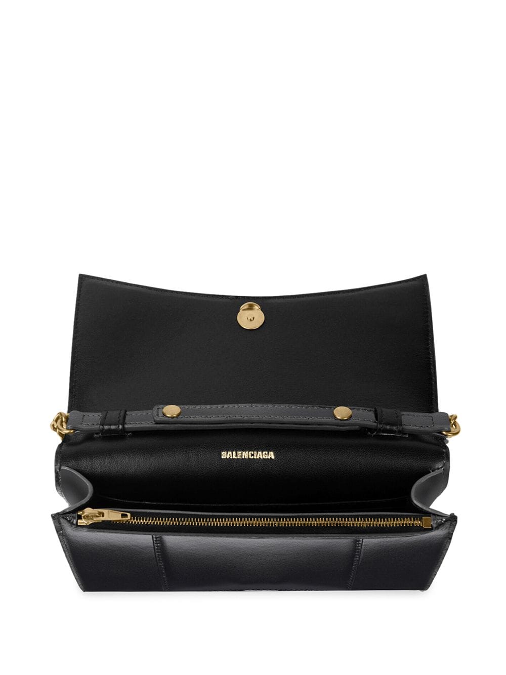 Ba*len*cia*ga hourglass chain wallet